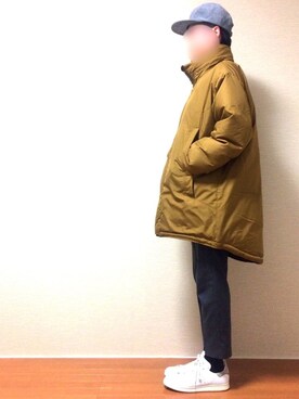 ダウンジャケット コートを使った ジムフレックス のメンズ人気ファッションコーディネート Wear