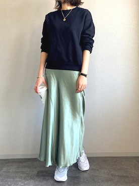 「UNIQLO U」｜m___さん（レディース・165cm）の春コーディネート