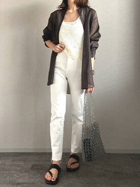 m___さん（レディース・165cm）の春コーディネート