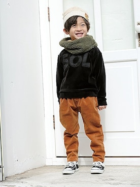 「アイテム（その他）」を使った、DIL baby&kids shopさん（キッズ・109cm）の秋コーディネート