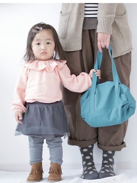 「SUNDAYSSUN」｜DIL baby&kids shopさん（キッズ・90cm）の秋コーディネート