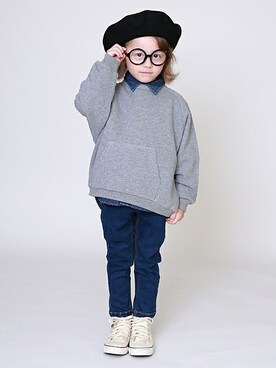 「SUNDAYSSUN」｜DIL baby&kids shopさん（キッズ・104cm）の秋コーディネート