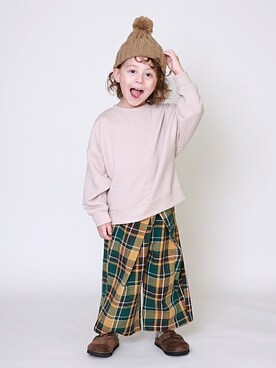 「SUNDAYSSUN」｜DIL baby&kids shopさん（キッズ・104cm）の秋コーディネート