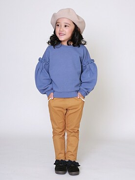 「SUNDAYSSUN」｜DIL baby&kids shopさん（キッズ・107cm）の秋コーディネート