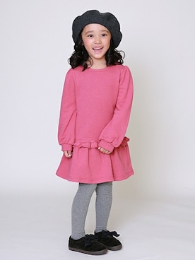 「SUNDAYSSUN」｜DIL baby&kids shopさん（キッズ・107cm）の秋コーディネート