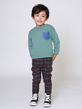 「SUNDAYSSUN」｜DIL baby&kids shopさん（キッズ・100cm）の秋コーディネート