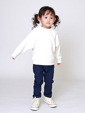 「SUNDAYSSUN」｜DIL baby&kids shopさん（キッズ・92cm）の秋コーディネート