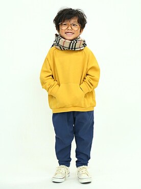 「SUNDAYSSUN」｜DIL baby&kids shopさん（キッズ・105cm）の秋コーディネート