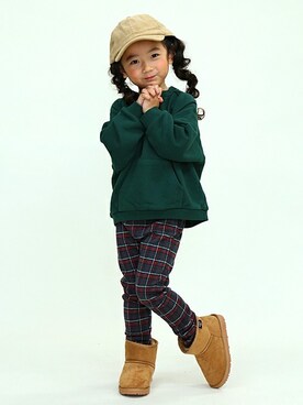 「SUNDAYSSUN」｜DIL baby&kids shopさん（キッズ・105cm）の秋コーディネート