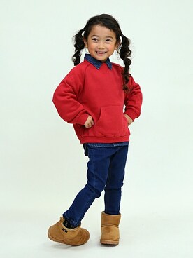 「SUNDAYSSUN」｜DIL baby&kids shopさん（キッズ・105cm）の秋コーディネート