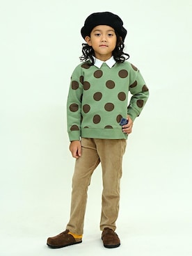 「SUNDAYSSUN」｜DIL baby&kids shopさん（キッズ・105cm）の秋コーディネート