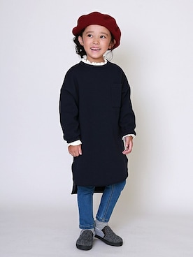 「SUNDAYSSUN」｜DIL baby&kids shopさん（キッズ・107cm）の秋コーディネート