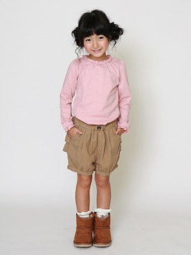 「SUNDAYSSUN」｜DIL baby&kids shopさん（キッズ・106cm）の秋コーディネート