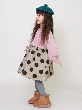 「SUNDAYSSUN」｜DIL baby&kids shopさん（キッズ・105cm）の秋コーディネート