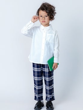 「DILASH（ディラッシュ）のアイテム（トップス）」を使った、DIL baby&kids shopさん（キッズ・109cm）の春コーディネート