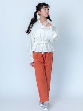 「AIMABLE（エマーブル）のアイテム」を使った、DIL baby&kids shopさん（キッズ・154cm）の春コーディネート