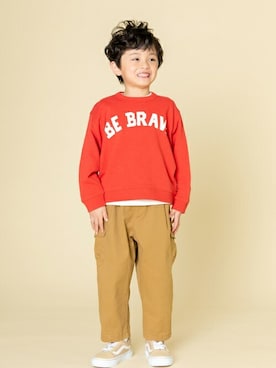 「DILASH（ディラッシュ）のアイテム」を使った、DIL baby&kids shopさん（キッズ・112cm）の秋コーディネート