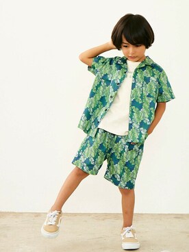 「DILASH（ディラッシュ）のアイテム」を使った、DIL baby&kids shopさん（キッズ・109cm）の春コーディネート