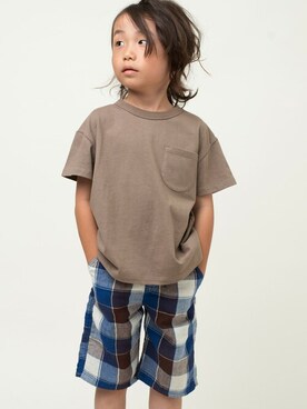 「DILASH（ディラッシュ）のアイテム（トップス）」を使った、DIL baby&kids shopさん（キッズ・110cm）の春コーディネート