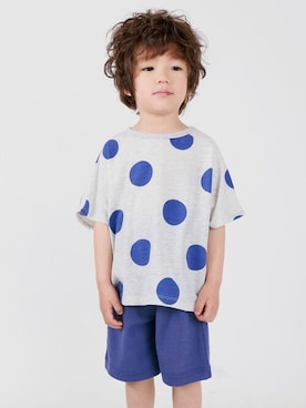 「アイテム（ルームウェア/パジャマ）」を使った、DIL baby&kids shopさん（キッズ・100cm）の春コーディネート