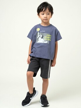 「DILASH（ディラッシュ）のアイテム」を使った、DIL baby&kids shopさん（キッズ・110cm）の春コーディネート