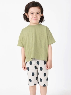 「DILASH（ディラッシュ）のアイテム」を使った、DIL baby&kids shopさん（キッズ・115cm）の夏コーディネート