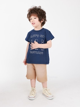 「DILASH（ディラッシュ）のアイテム」を使った、DIL baby&kids shopさん（キッズ・100cm）の夏コーディネート