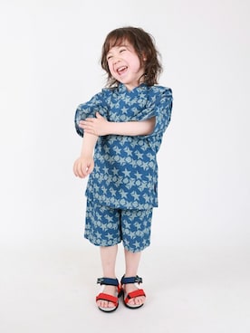 「アイテム（水着/着物・浴衣）」を使った、DIL baby&kids shopさん（キッズ・100cm）の夏コーディネート