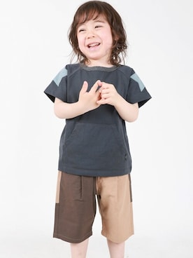 「SUNDAYSSUN」｜DIL baby&kids shopさん（キッズ・100cm）の夏コーディネート