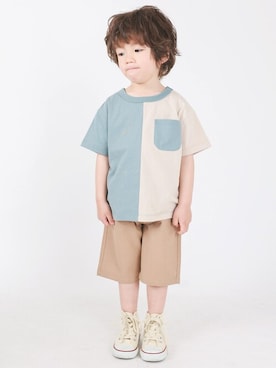 「SUNDAYSSUN」｜DIL baby&kids shopさん（キッズ・100cm）の夏コーディネート