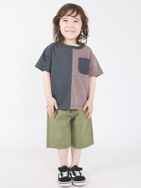 「SUNDAYSSUN」｜DIL baby&kids shopさん（キッズ・100cm）の夏コーディネート