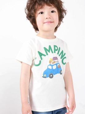 「DILASH（ディラッシュ）のアイテム」を使った、DIL baby&kids shopさん（キッズ・100cm）の夏コーディネート