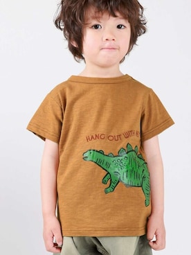 「アイテム（Tシャツ/カットソー）」を使った、DIL baby&kids shopさん（キッズ・100cm）の夏コーディネート