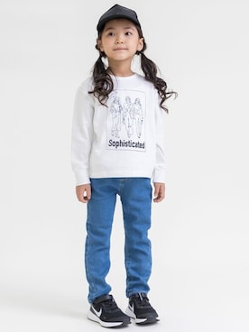 「SUNDAYSSUN」｜DIL baby&kids shopさん（キッズ・111cm）の秋コーディネート