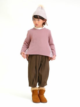 「SUNDAYSSUN」｜DIL baby&kids shopさん（キッズ・105cm）の秋コーディネート
