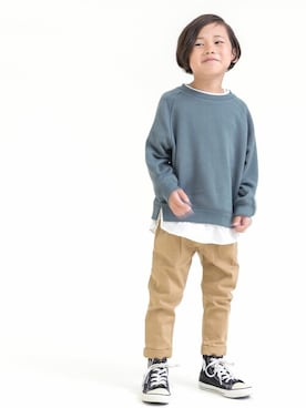 「SUNDAYSSUN」｜DIL baby&kids shopさん（キッズ・111cm）の秋コーディネート