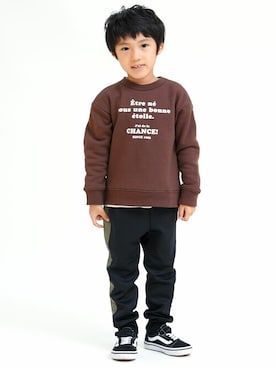 「SUNDAYSSUN」｜DIL baby&kids shopさん（キッズ・107cm）の秋コーディネート