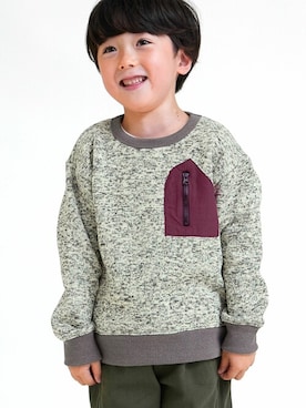 「DILASH（ディラッシュ）のアイテム」を使った、DIL baby&kids shopさん（キッズ・110cm）の秋コーディネート