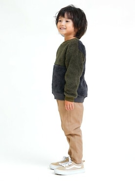 「DILASH（ディラッシュ）のアイテム」を使った、DIL baby&kids shopさん（キッズ・109cm）の秋コーディネート