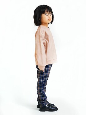 「DILASH（ディラッシュ）のアイテム」を使った、DIL baby&kids shopさん（キッズ・108cm）の秋コーディネート