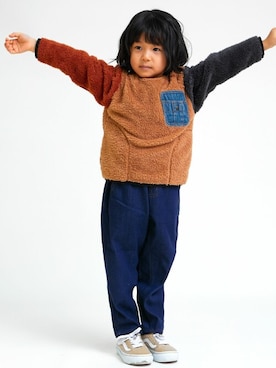 「DILASH（ディラッシュ）のアイテム」を使った、DIL baby&kids shopさん（キッズ・108cm）の秋コーディネート