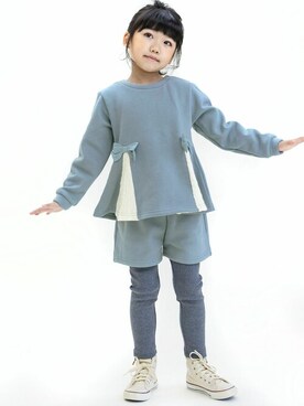 「La poche biscuie」｜DIL baby&kids shopさん（キッズ・111cm）の秋コーディネート