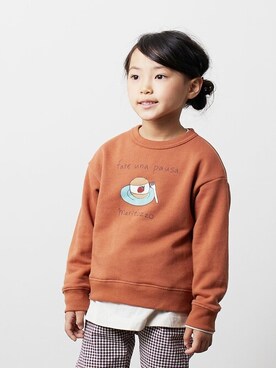 「la poche biscuit（ラポシェビスキュイ）のアイテム（パンツ）」を使った、DIL baby&kids shopさん（キッズ・105cm）の秋コーディネート