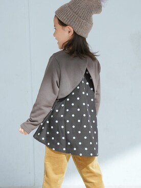 「SUNDAYSSUN」｜DIL baby&kids shopさん（キッズ・104cm）の秋コーディネート