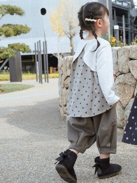 「SUNDAYSSUN」｜DIL baby&kids shopさん（キッズ・107cm）の秋コーディネート