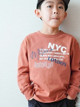 「SUNDAYSSUN」｜DIL baby&kids shopさん（キッズ・119cm）の冬コーディネート
