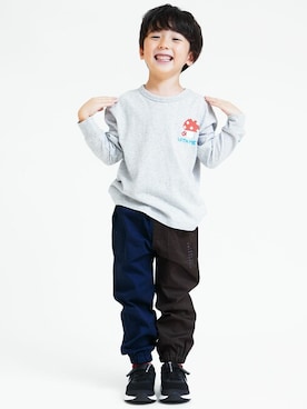 「新作」｜DIL baby&kids shopさん（キッズ・110cm）の冬コーディネート