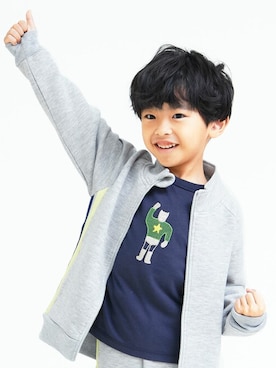 「新作」｜DIL baby&kids shopさん（キッズ・112cm）の冬コーディネート