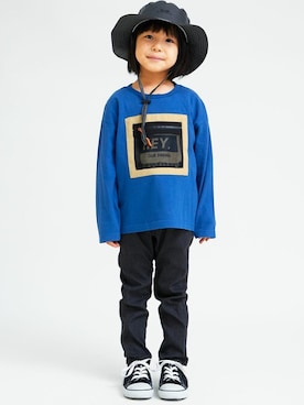 「新作」｜DIL baby&kids shopさん（キッズ・108cm）の冬コーディネート