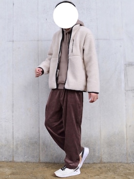 なおゑさん（メンズ・180cm）の秋コーディネート